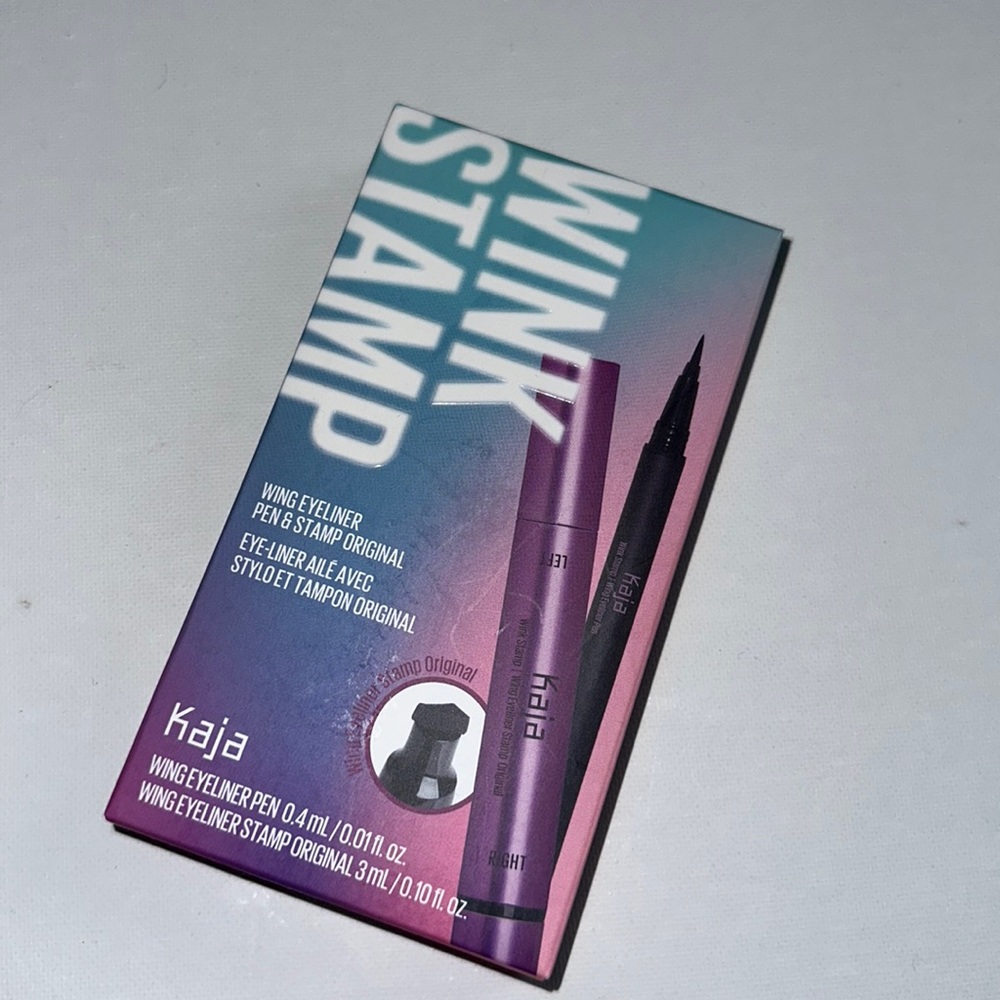 Brand New Kaja Wink Stamp [wing eyeliner pen & stamp]